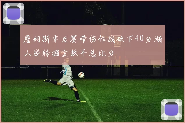 詹姆斯季后赛带伤作战砍下40分湖人逆转掘金扳平总比分